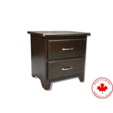 Yale 2 Drawer Nightstand